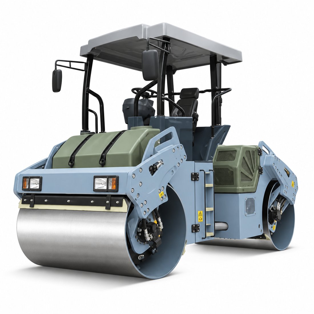 Construction Single Drum Hydraulic Rear Driven 8, 12, 14 Ton Vibratory Road Roller