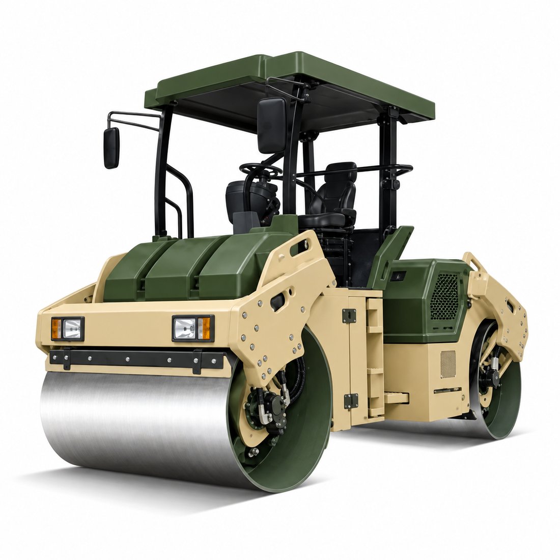 Construction Single Drum Mechanical Driven 12 Ton Vibratory Road Roller
