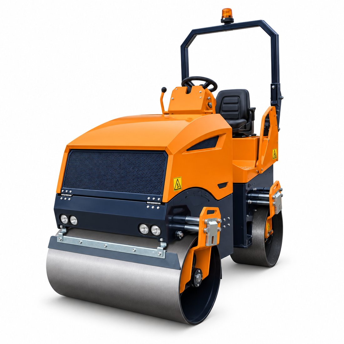 Construction Single Drum Mechanical Driven 7 Ton Vibratory Road Roller