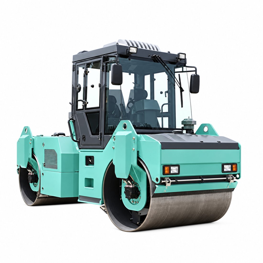 Construction Tandem Drum Full Hydraulic Driven 10 Ton Vibratory Road Roller