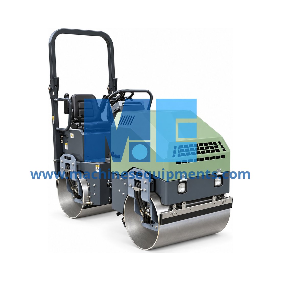 Construction Tandem Drum Full Hydraulic Driven 3 Ton Vibratory Road Roller — Construction Machinery