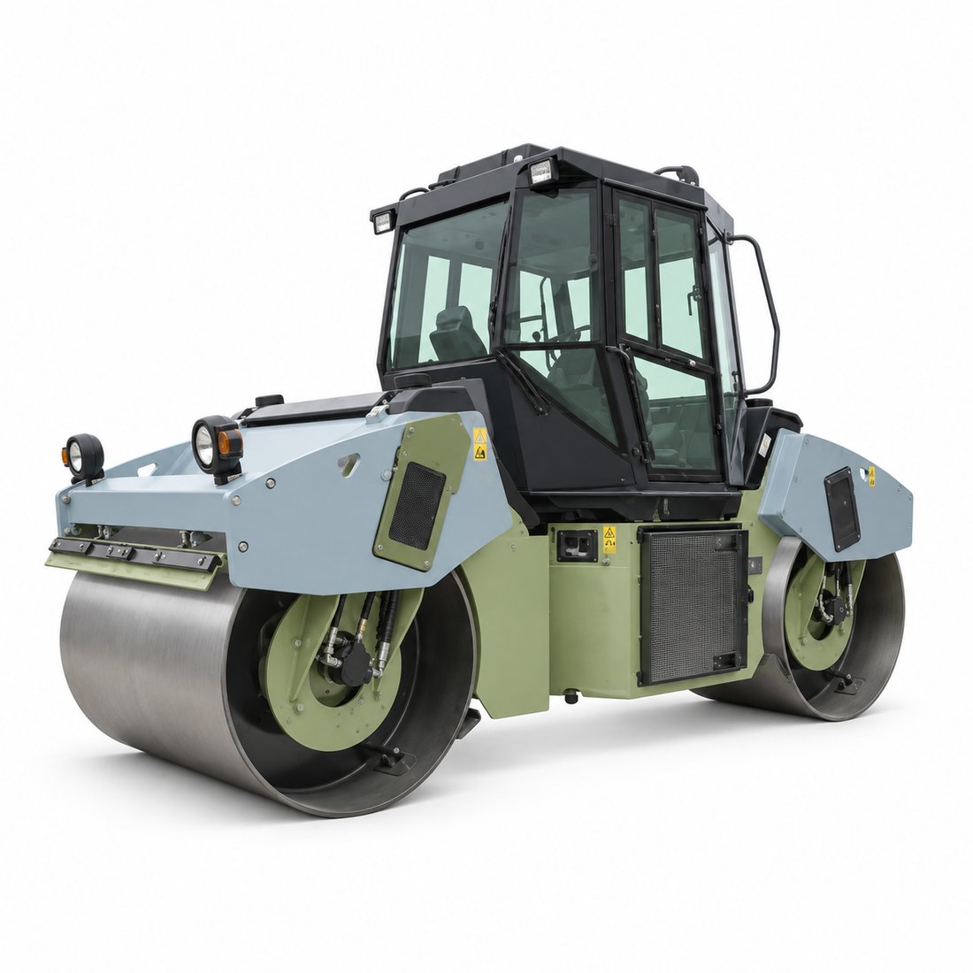 Construction Tandem Drum Full Hydraulic Driven 8, 10, 12,14 Ton Vibratory Road Roller