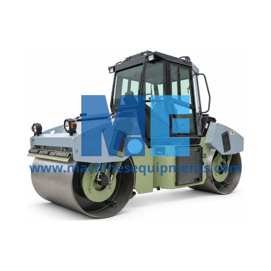 Construction Tandem Drum Full Hydraulic Driven 8, 10, 12,14 Ton Vibratory Road Roller — Construction Machinery