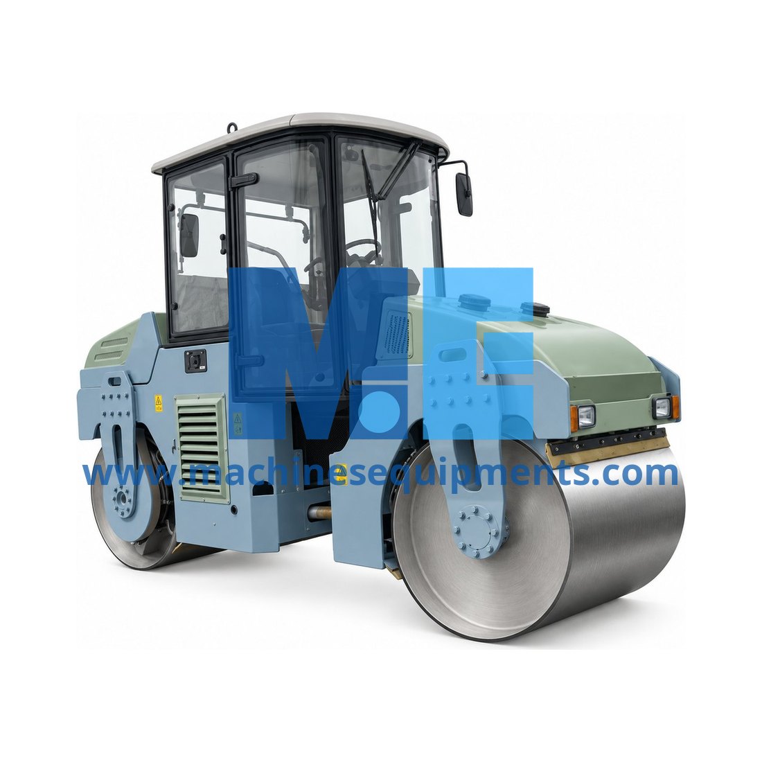 Construction Tandem Drum Mechanical Driven 6 Ton Vibratory Road Roller — Construction Machinery