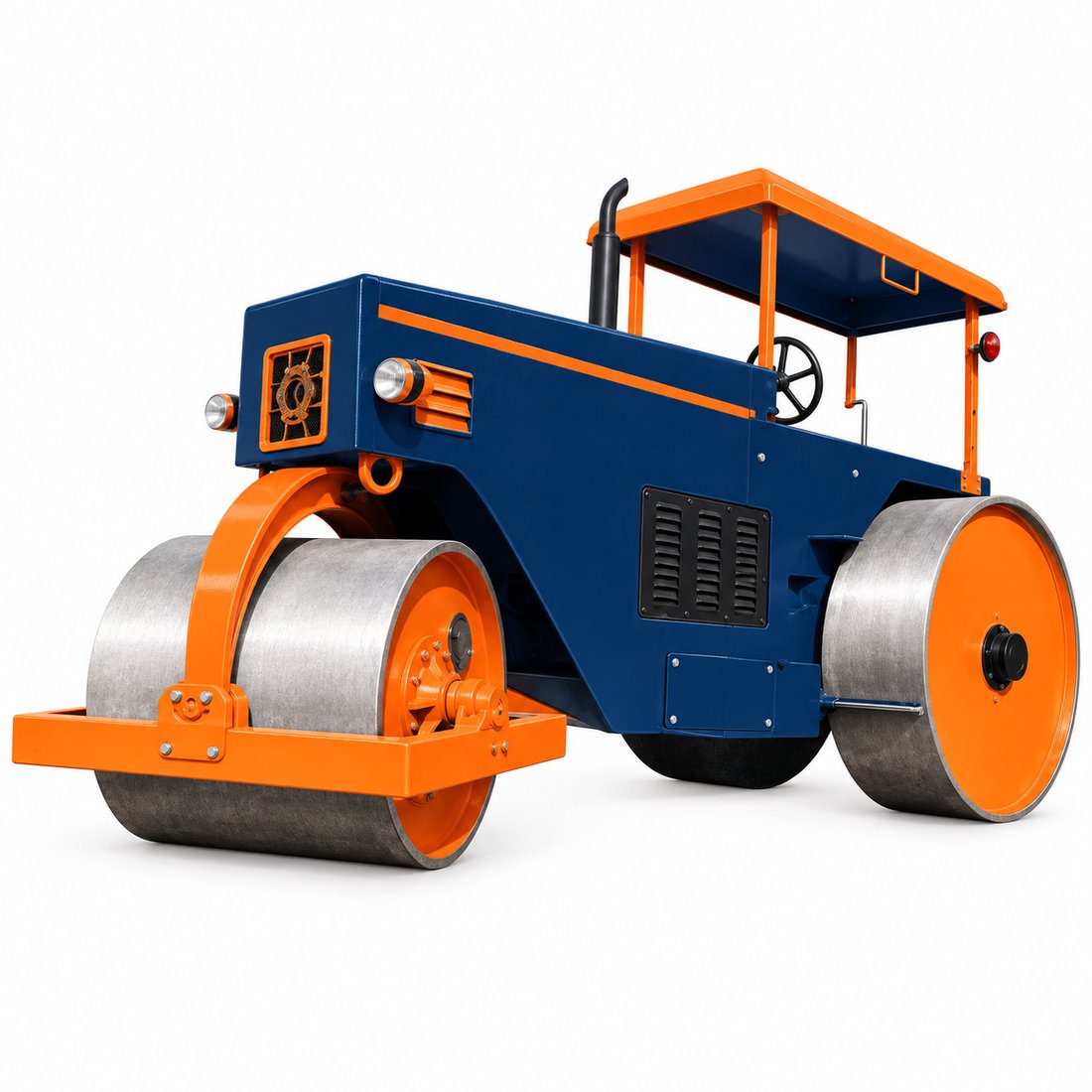 Construction Three Drum Static Road Rollers