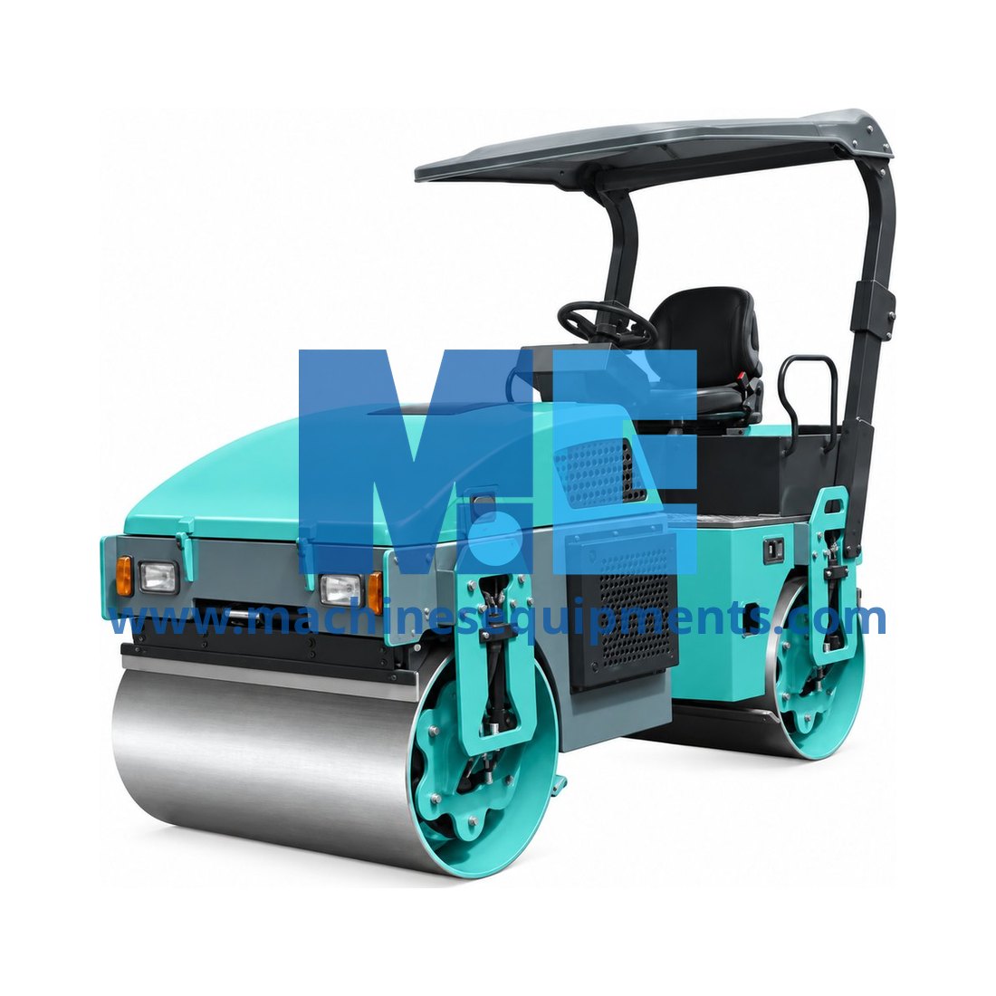 Construction Ton Tandem Drum Mechanical Driven Vibratory Roller — Construction Machinery