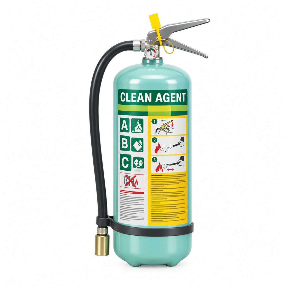 Fire Fighting Clean Agent Fire Extinguisher