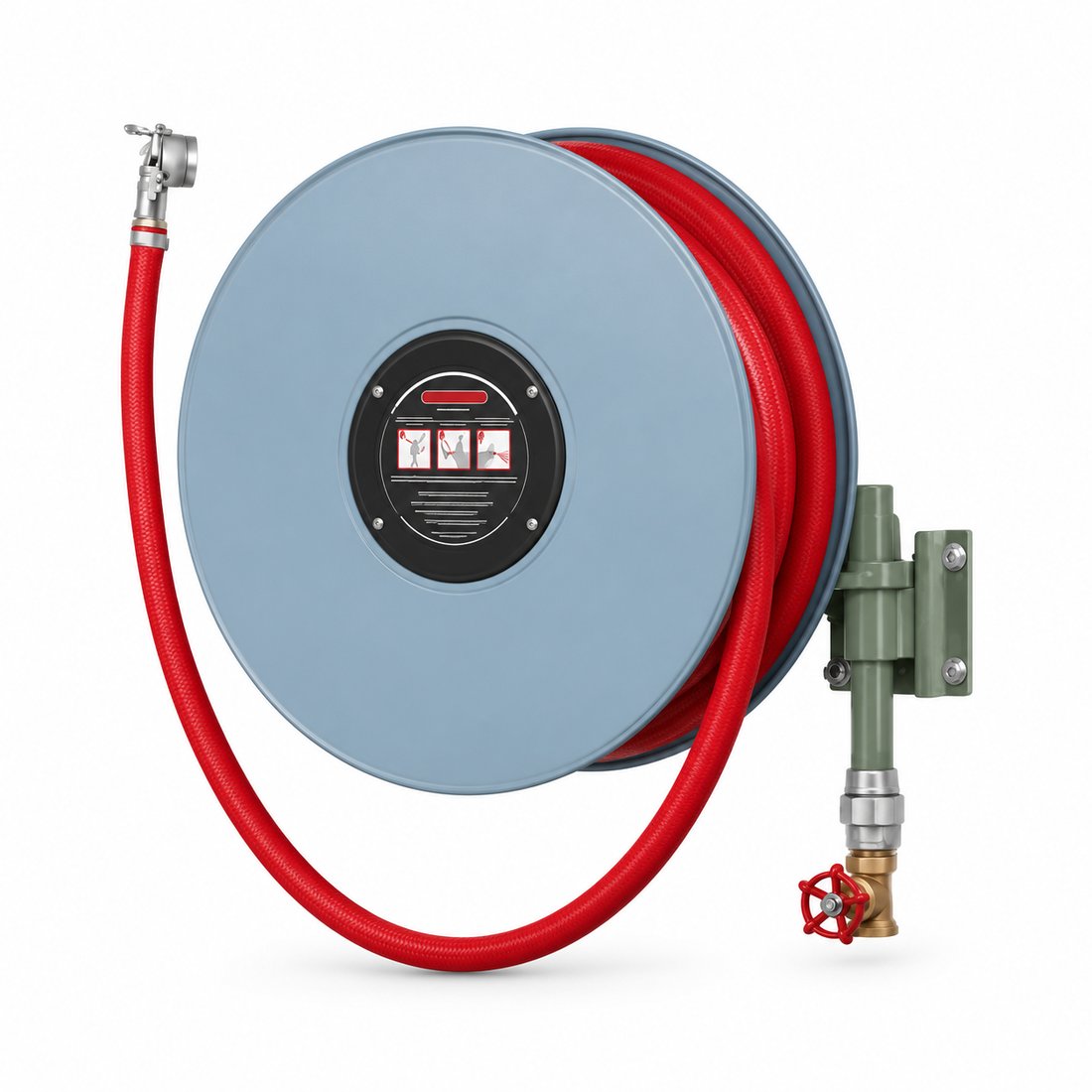 Fire Fighting Swinging Hose Reel Drum