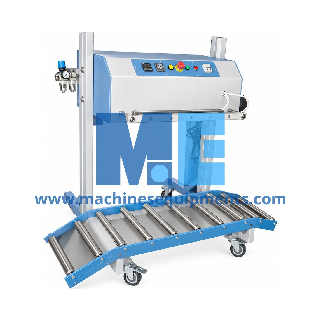 Food 50 Kg Laminate Bag Pneumatic Impulse Sealing Machine — Food Processing Machines