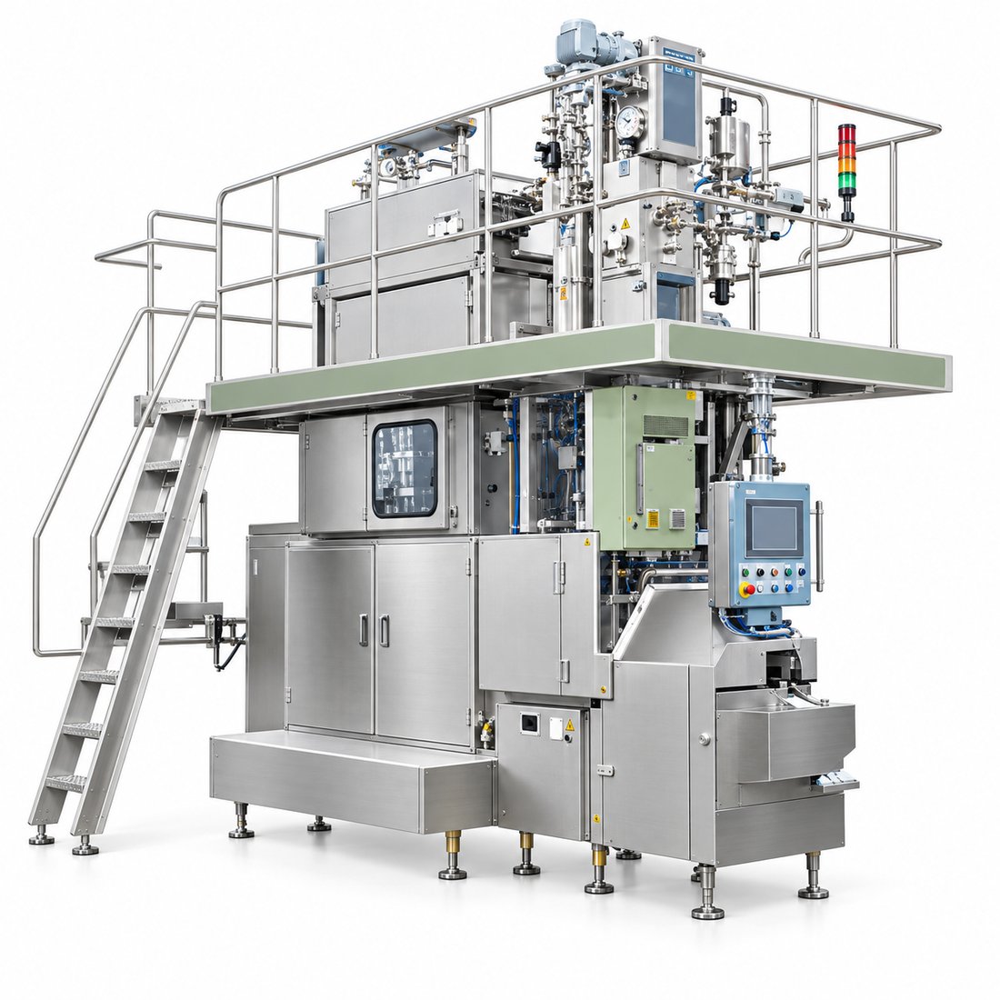 Food Aseptic Brick Carton Aseptic Filling Machine for 100-330ml
