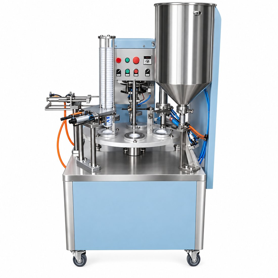 Food Auto Cup Filling and Sealing Machine