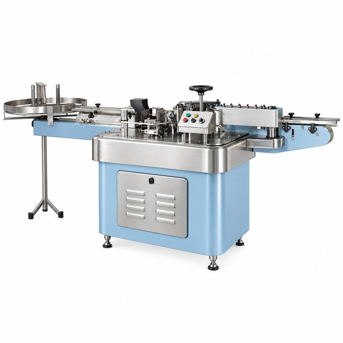 Food Automatic Ampoule Labeling Machine