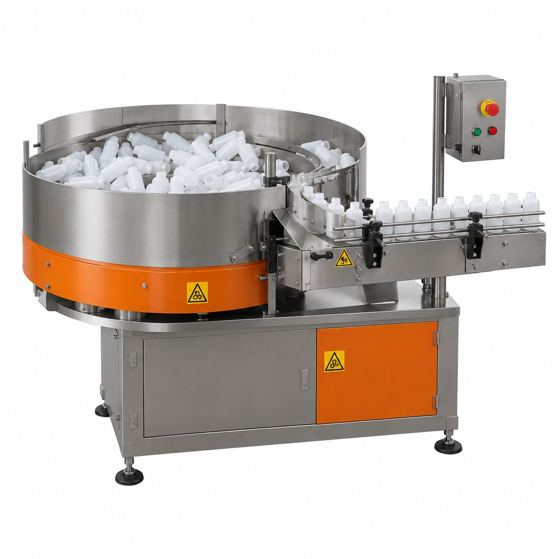 Food Automatic Bottle Unscrambler System