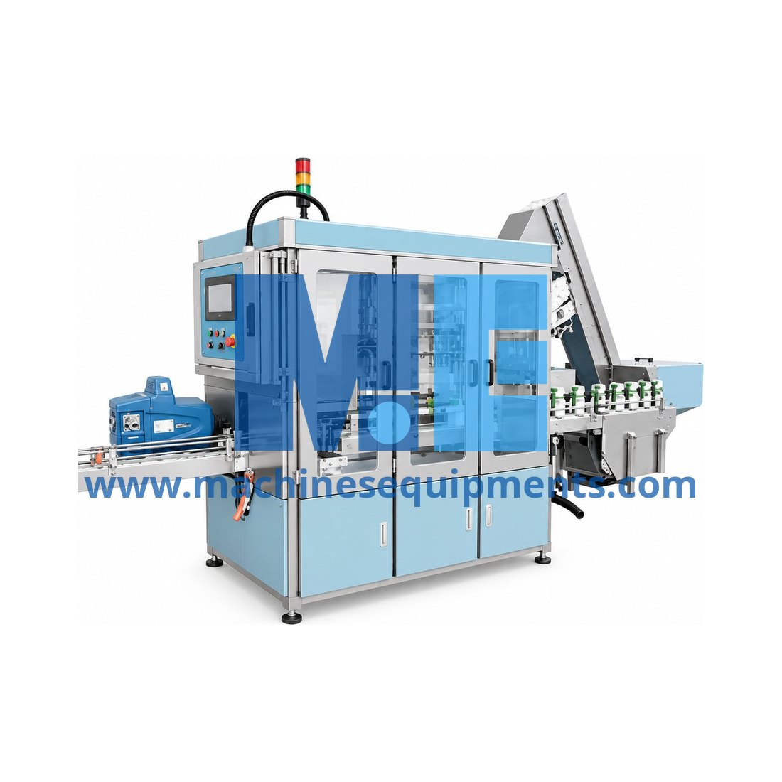 Food Automatic Cap Applicator — Food Processing Machines