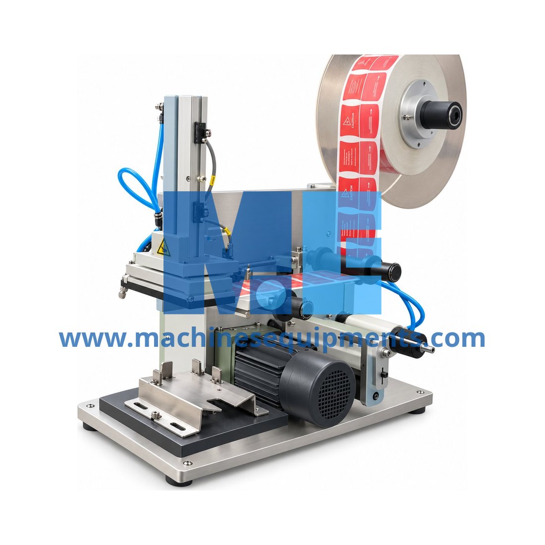 Food Automatic Plane and Plate Top Sticker Labeling Machine — Food Processing Machines