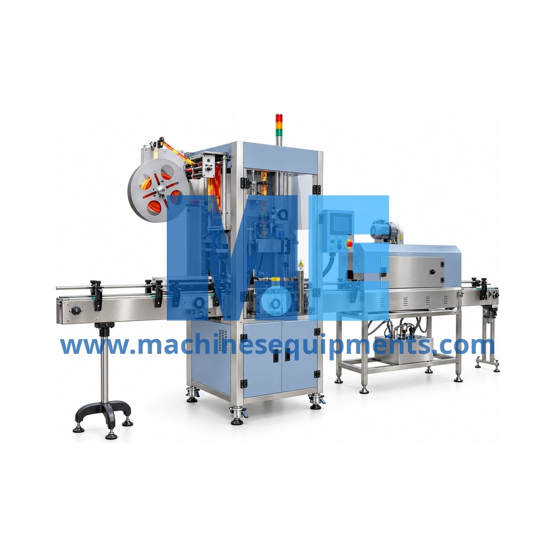Food Automatic Shrink Sleeve Labelling Machine — Food Processing Machines