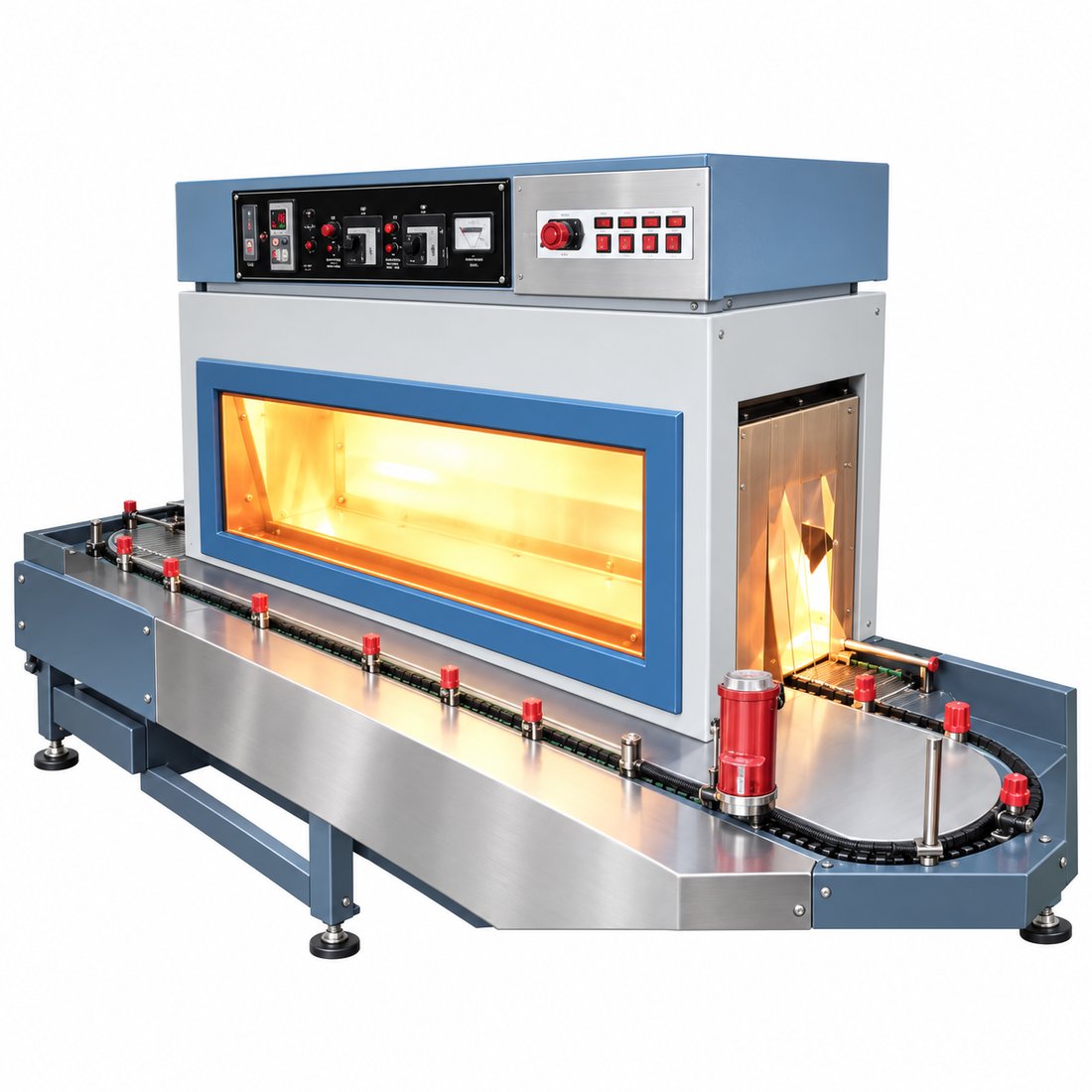 Food Automatic Shrinking Rota Tunnel