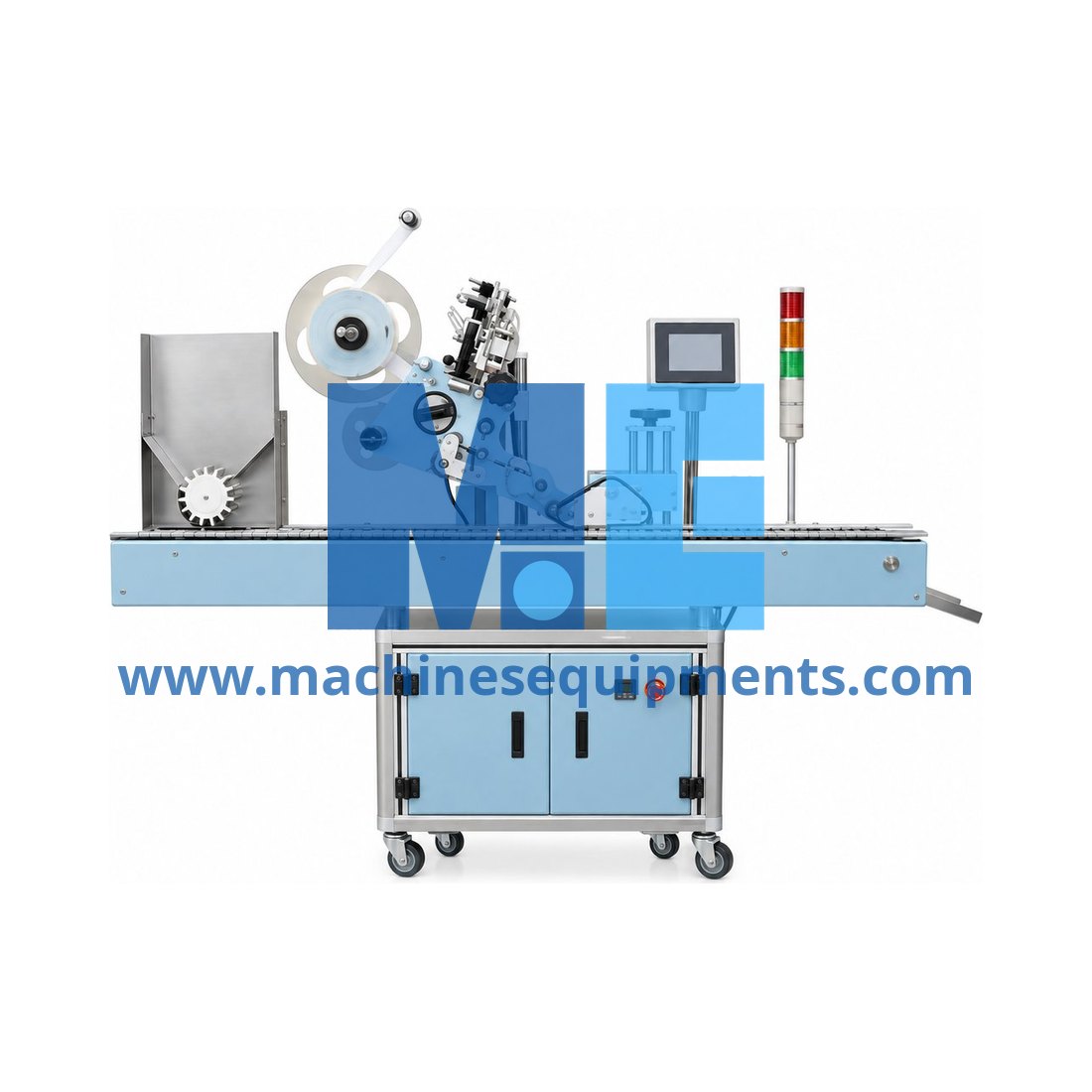 Food Automatic Vial Label Applicator — Food Processing Machines