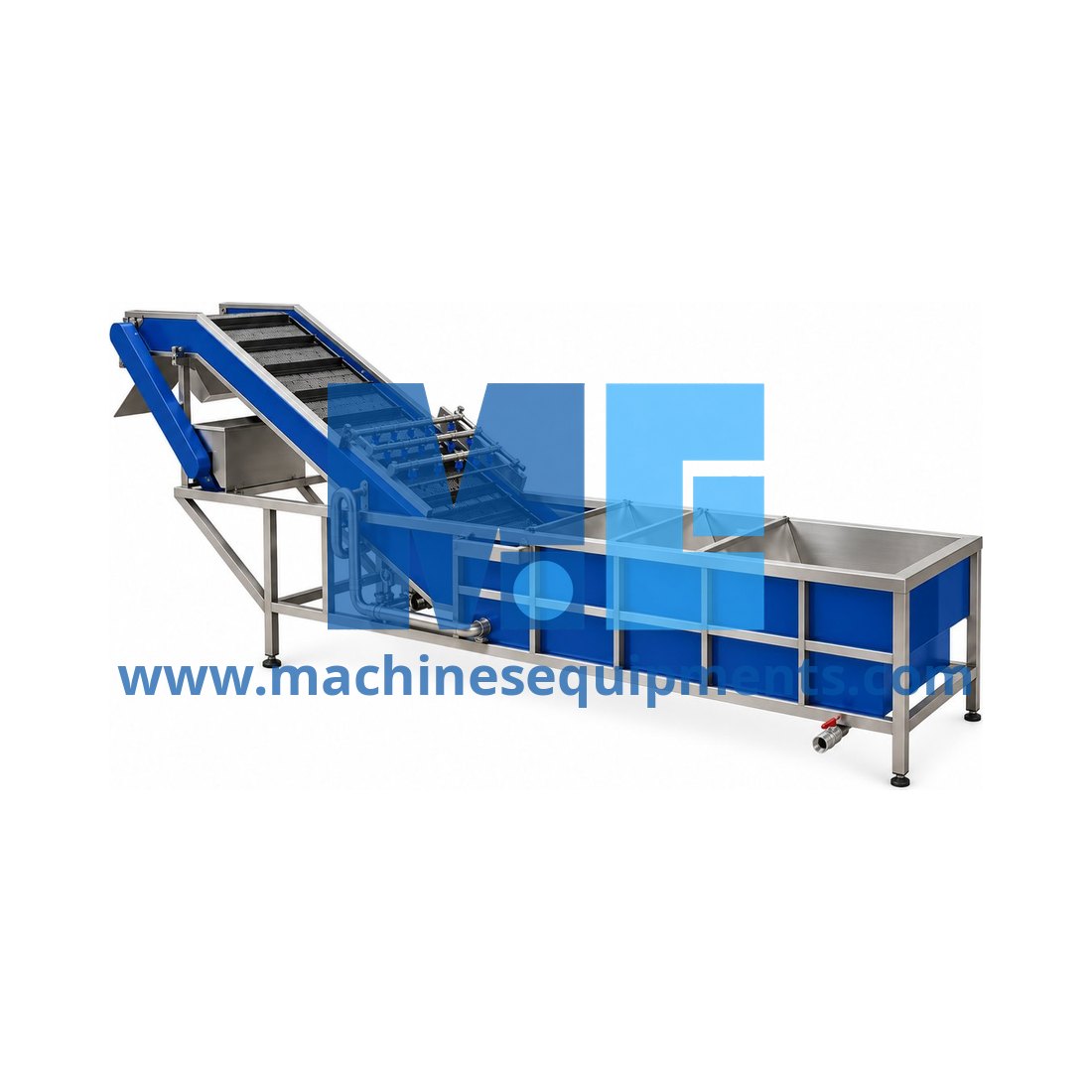Food Bubbling Washing Machine — Food Processing Machines