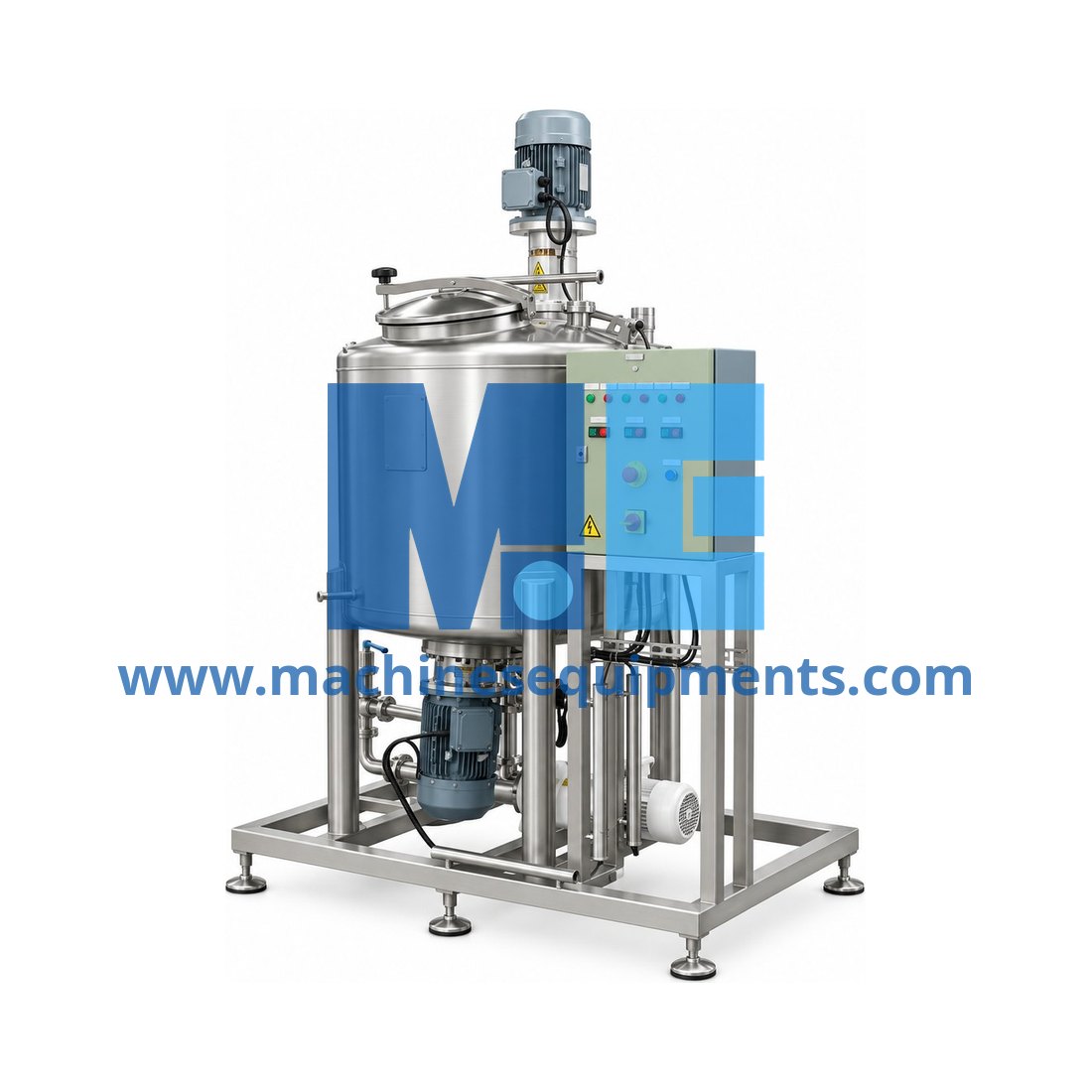 Food Double-Layered Pot — Food Processing Machines