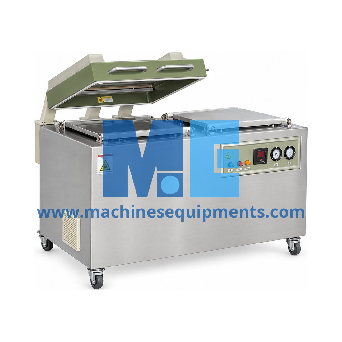 Food Double Room Vacuum Packaging Machine — Food Processing Plants
