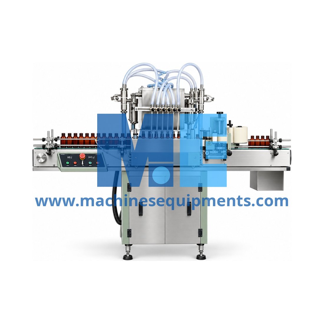 Food Filling and Sticker Labeling Machine — Food Processing Machines