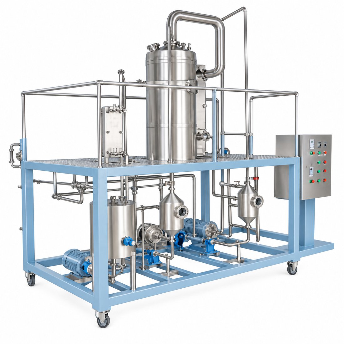 Food Forced External Circulation Vacuum Evaporator