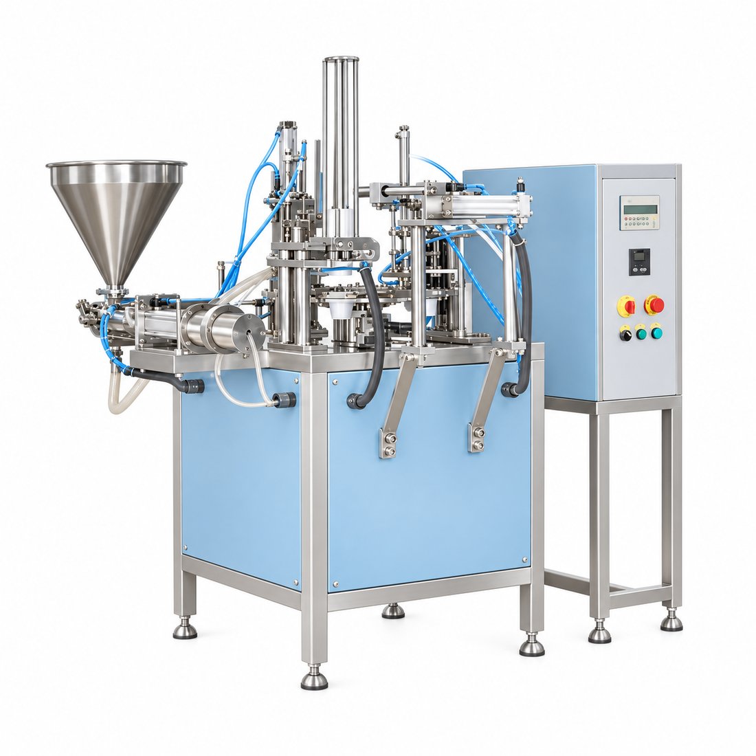 Food Fully-Automatic Cup Forming Filling Sealing Machine