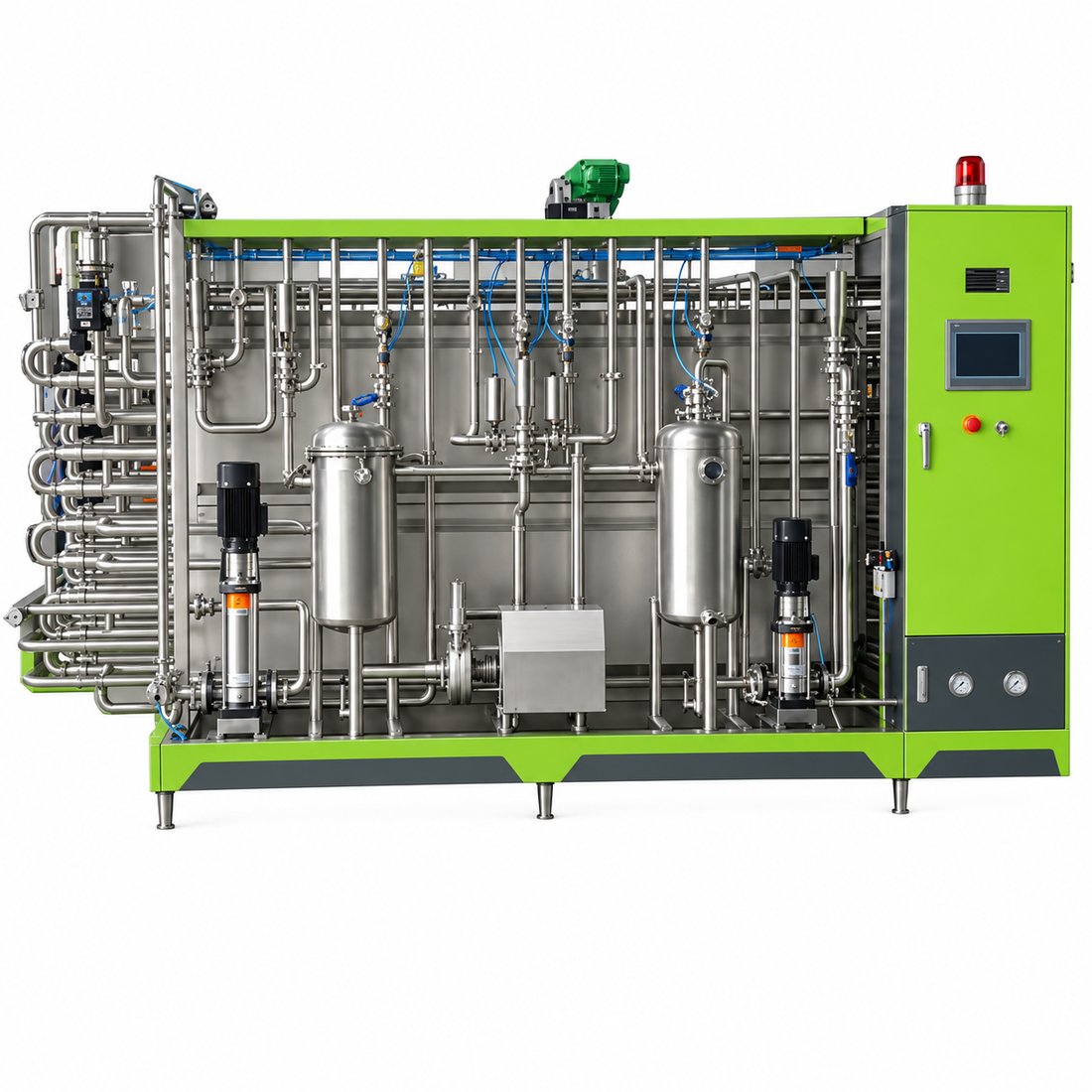 Food Fully-automatic Tubular UHT Sterilizer