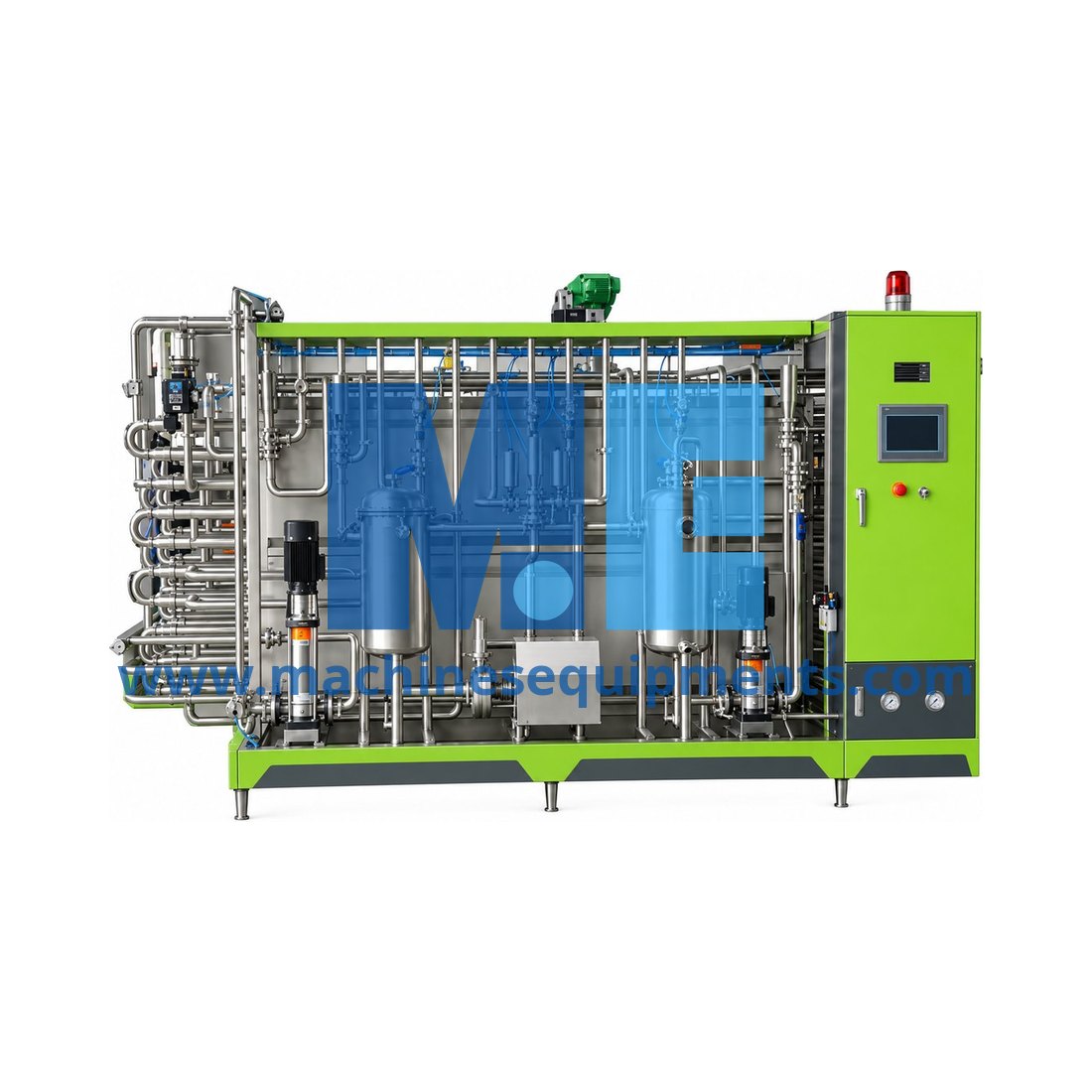 Food Fully-automatic Tubular UHT Sterilizer — Food Processing Machines