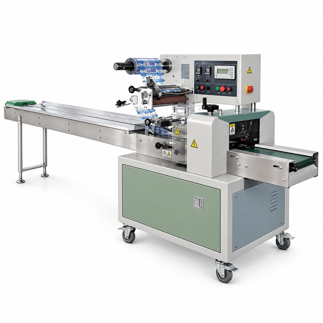 Food Horizontal Flow Pillow Packaging Machine