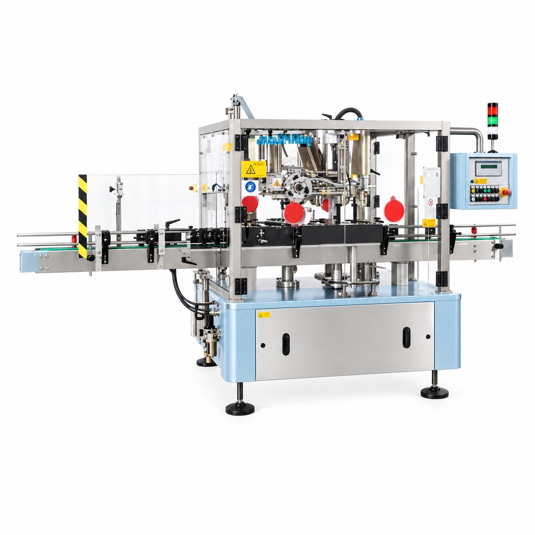 Food Hot Melt Glue Opp Labeling Machine