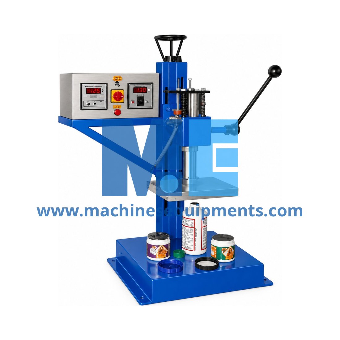 Food Manual Cap Sealing Machine — Food Processing Machines