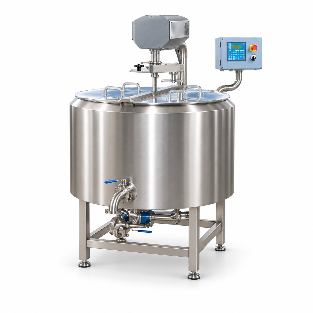 Food Milk Pasteurizer Stainless Steel