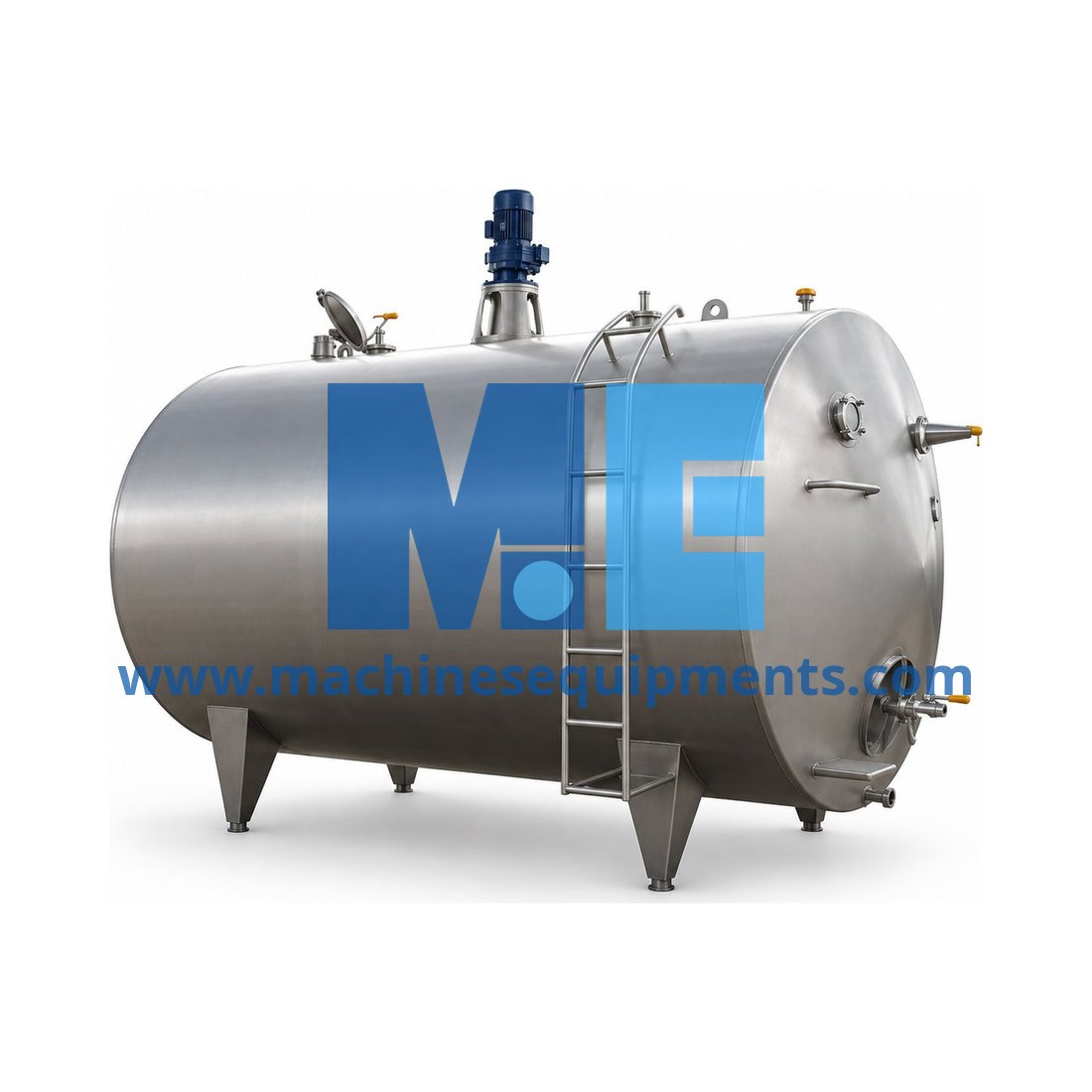 Food Milk Receiving Tank — Food Processing Machines
