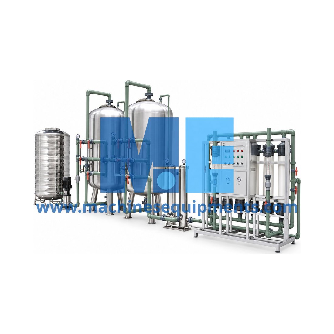Food Mineral Water Production Plant — Food Processing Machines