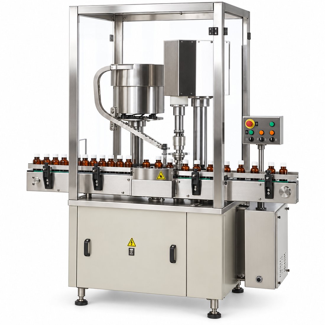 Food Multi Head Screw Capping Machine