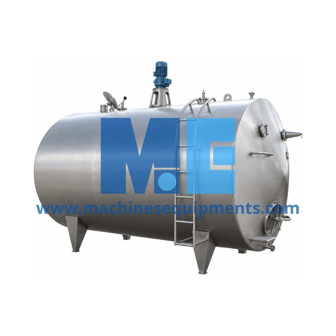 Food Outdoor Milk Storage Tank — Food Processing Machines
