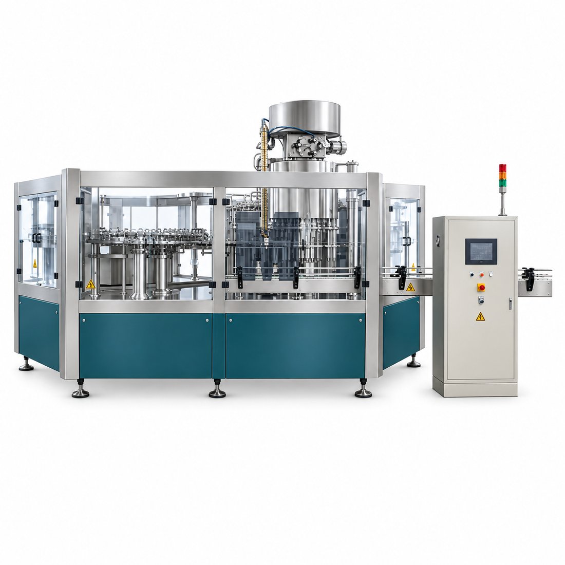 Food PET Bottle Aseptic Cold Filling Machine