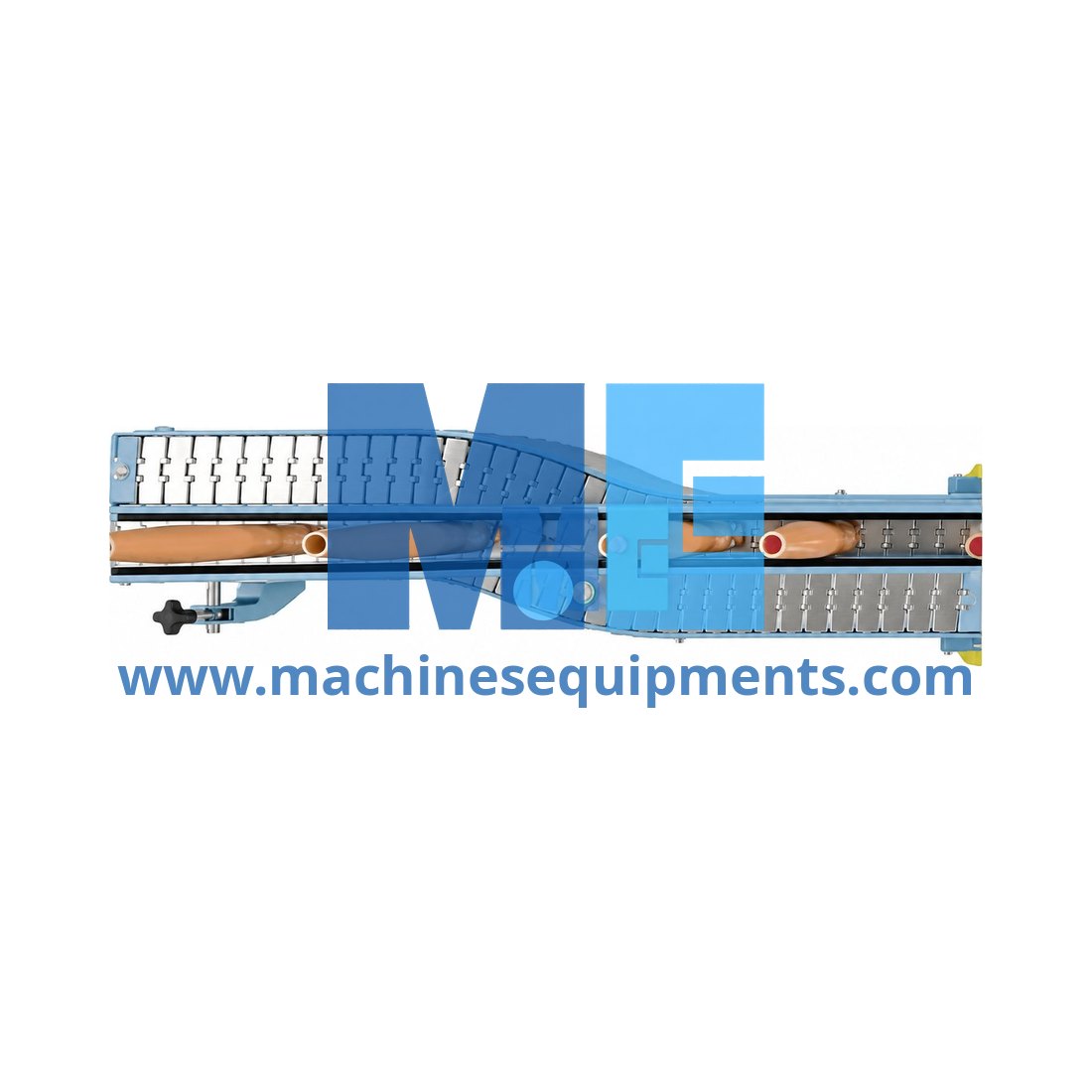 Food Plastic and Stainless Steel Slat Chain Conveyor — Food Processing Machines
