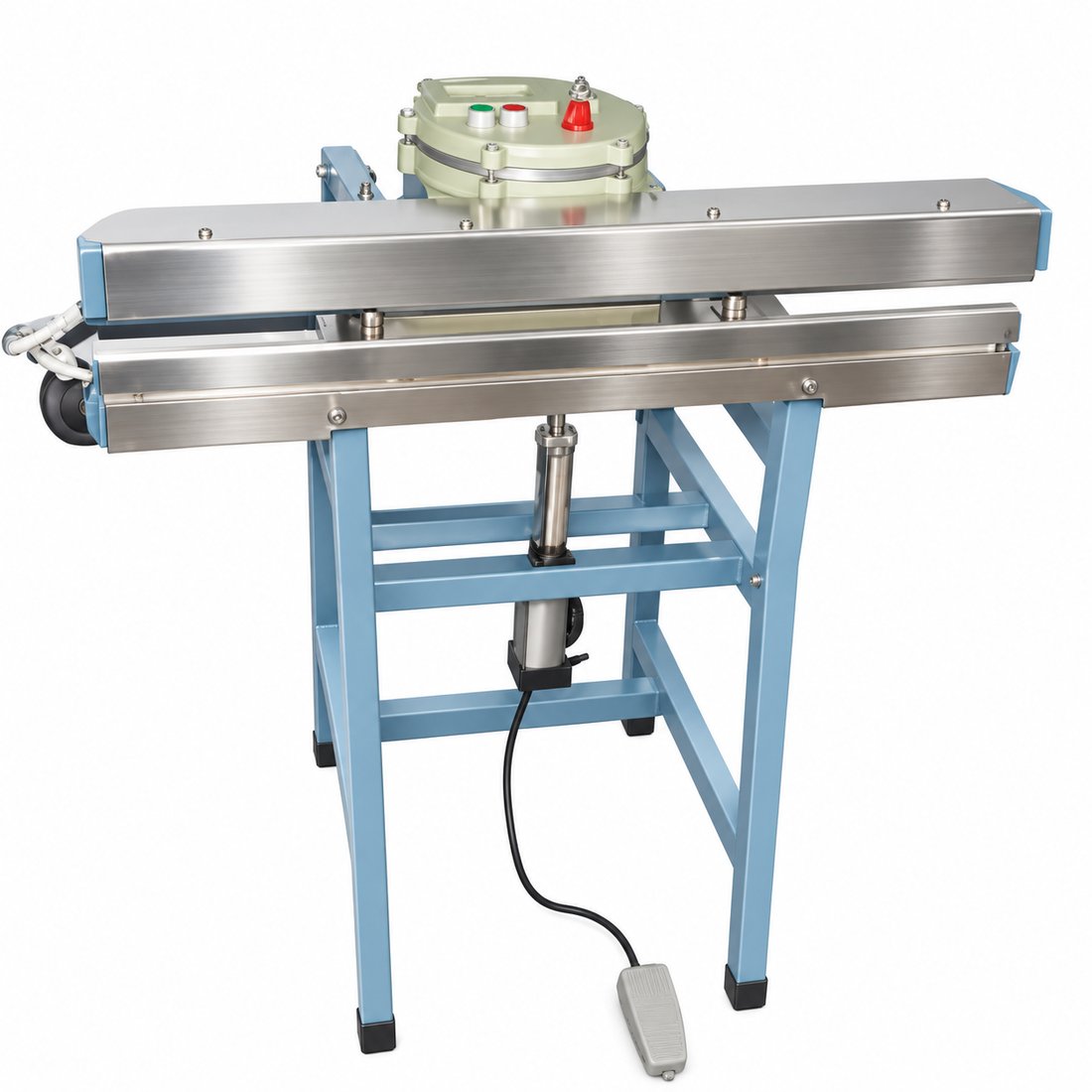Food Pneumatic Flameproof Direct Heat Sealing Machine