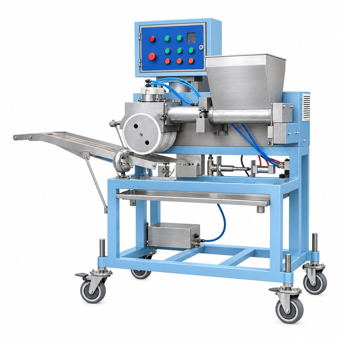 Food Processing Automatic Burger Press Machine