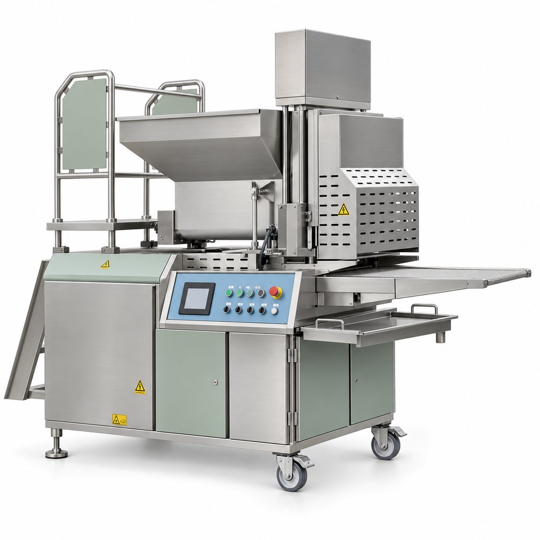 Food Processing Chicken Fish Meat Nugget Forming Machine