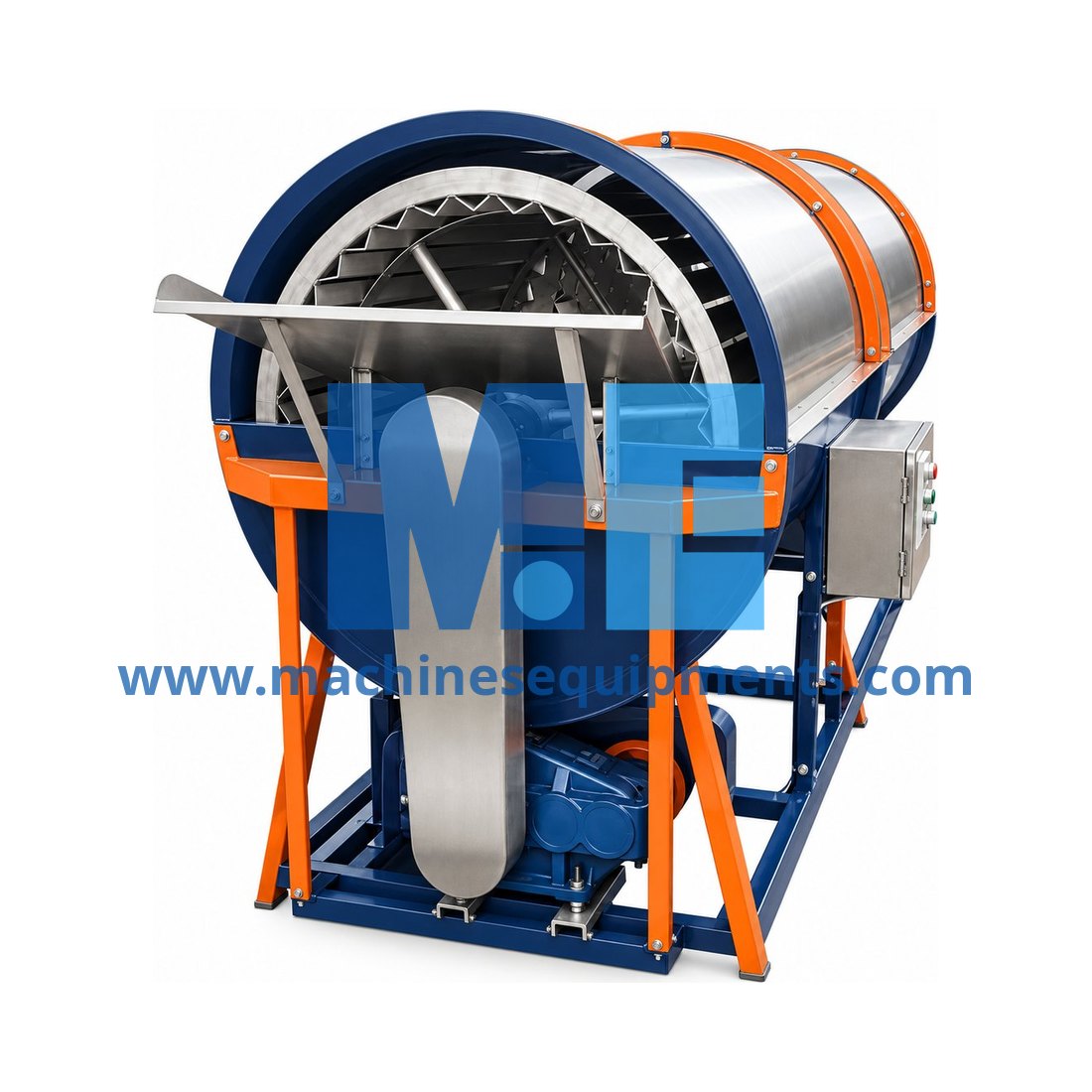Food Roller Drum Washing Machine — Food Processing Machines