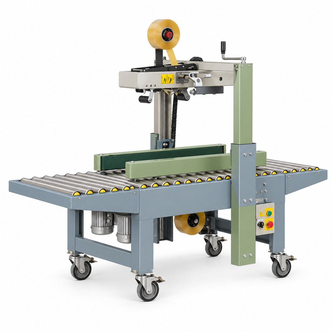 Food Semi Automatic Carton Taping Machine