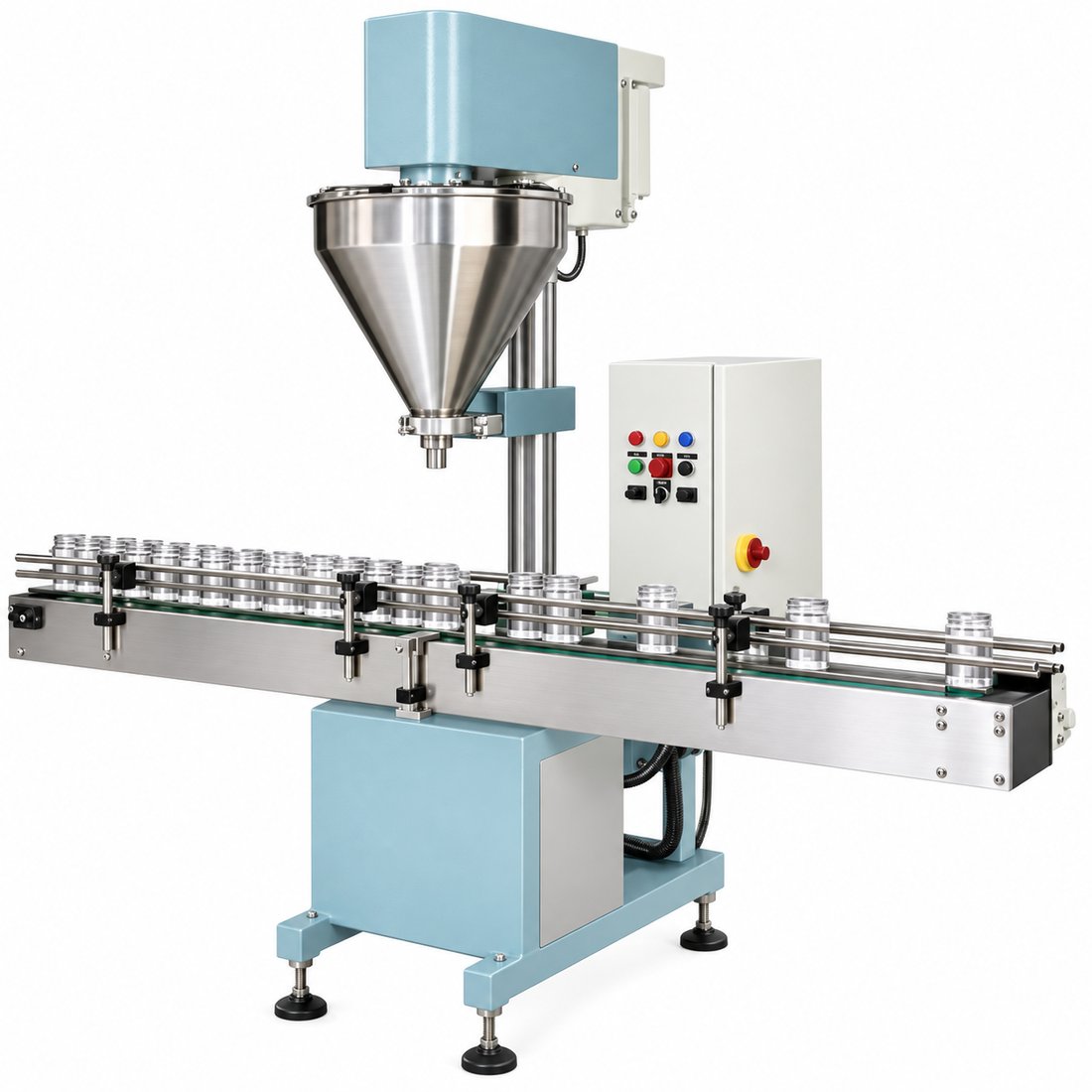 Food Semi Automatic Powder Auger Filling Machine