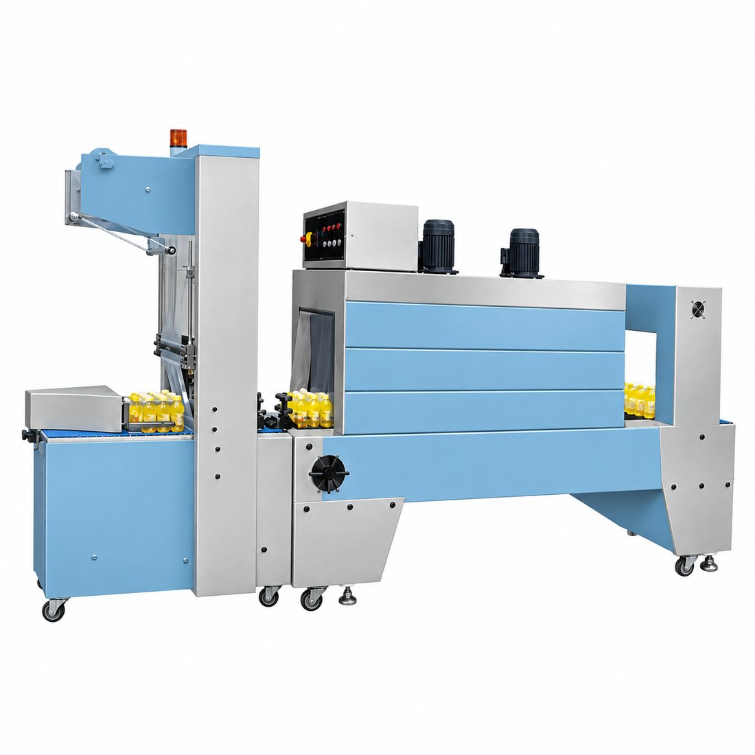 Food Semi Automatic Shrink Tunnel Machine