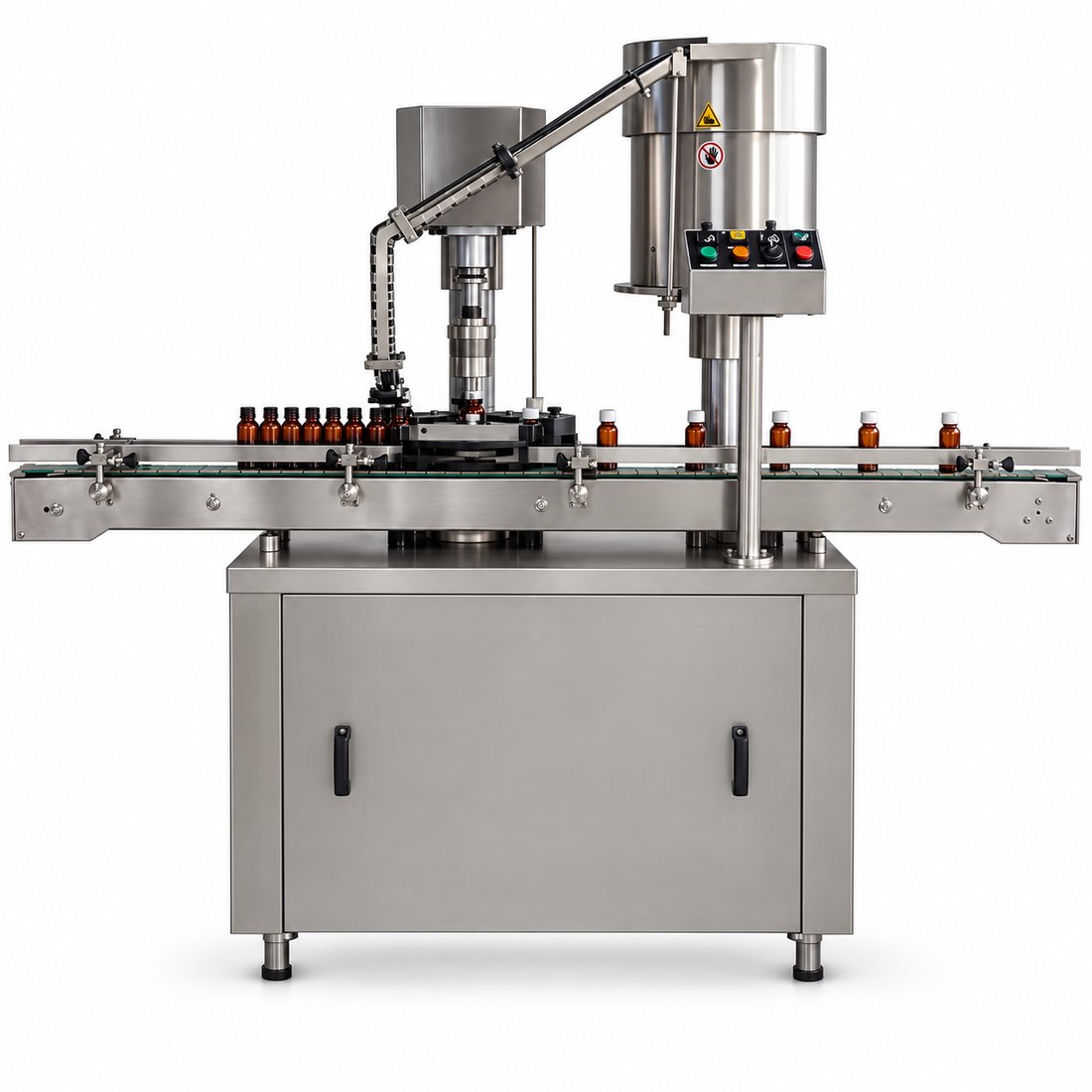 Food Single Head Screw Capping Machine