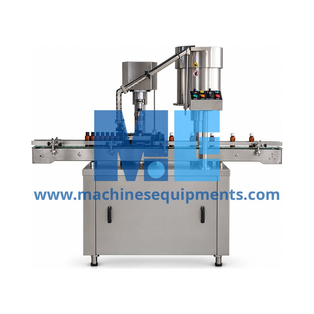 Food Single Head Screw Capping Machine — Food Processing Machines