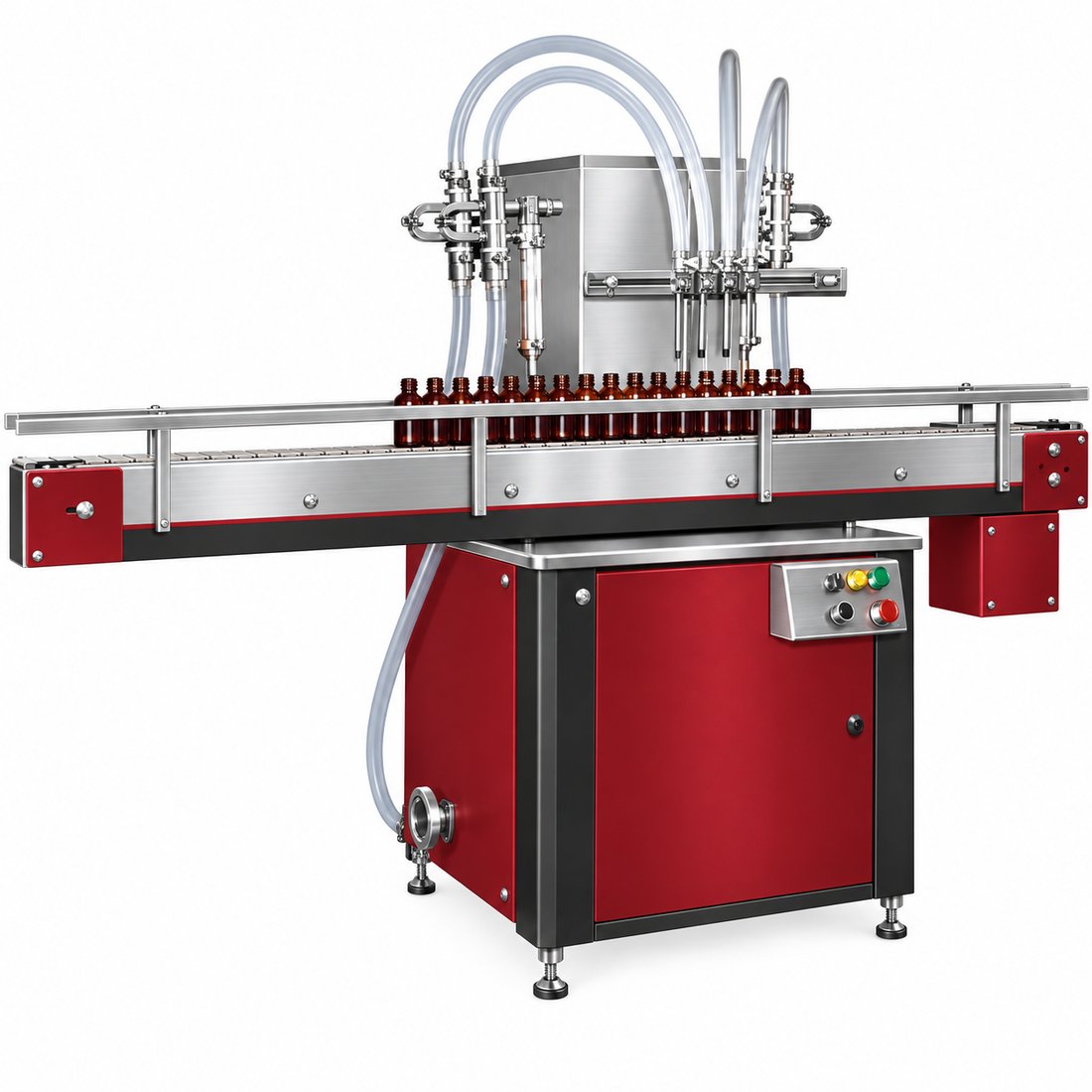 Food Stainless Steel Automatic Liquid Filling Machines